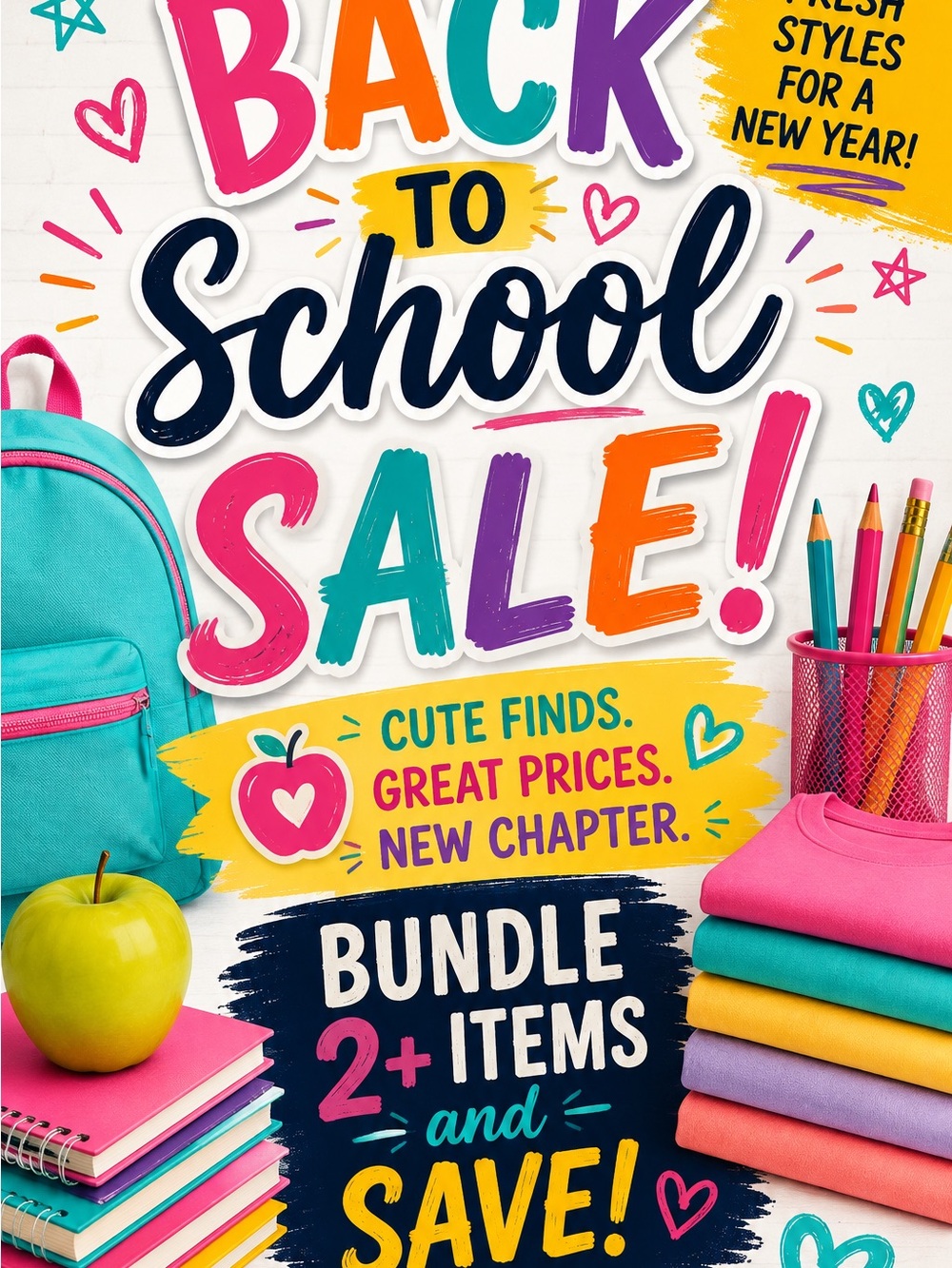 Back to School Sale